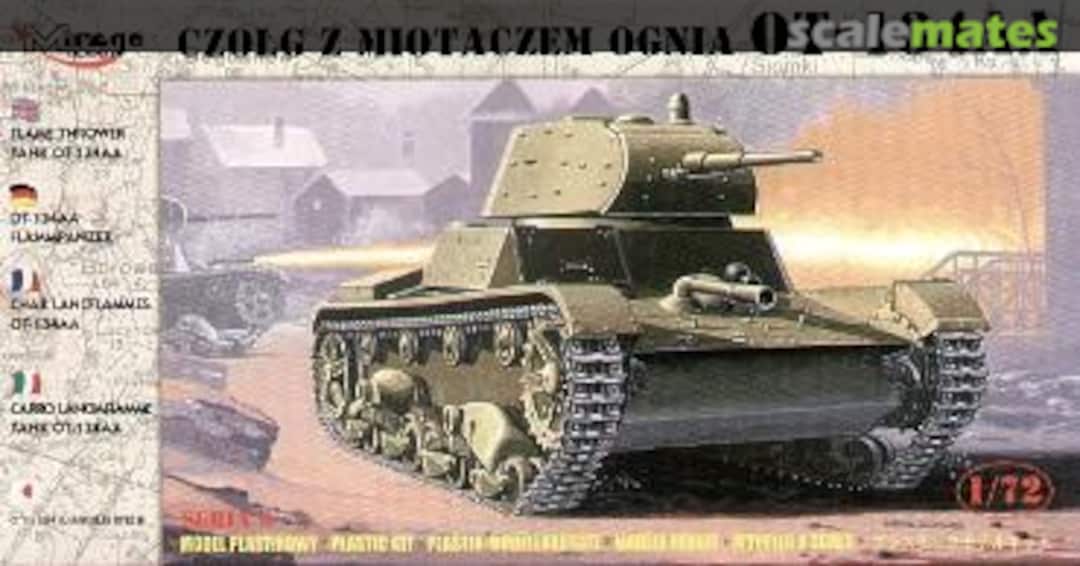 Boxart OT-134AA FLAME THROWER TANK 72618 Mirage Hobby Boxart OT-134AA FLAME THROWER TANK 72618 Mirage Hobby