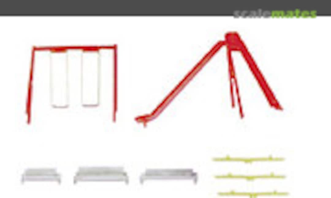 1:100 (1:100) PLAYGROUND SET (Plastruct 94702) 94702