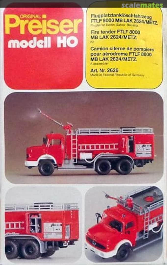 Boxart FTLF 8000 MB LAK 2624/Metz 2626 Preiser Boxart FTLF 8000 MB LAK 2624/Metz 2626 Preiser