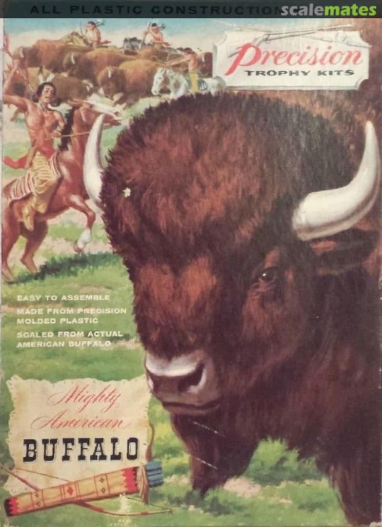 Boxart Mighty American Buffalo A202-200 Precision Plastics Boxart Mighty American Buffalo A202-200 Precision Plastics
