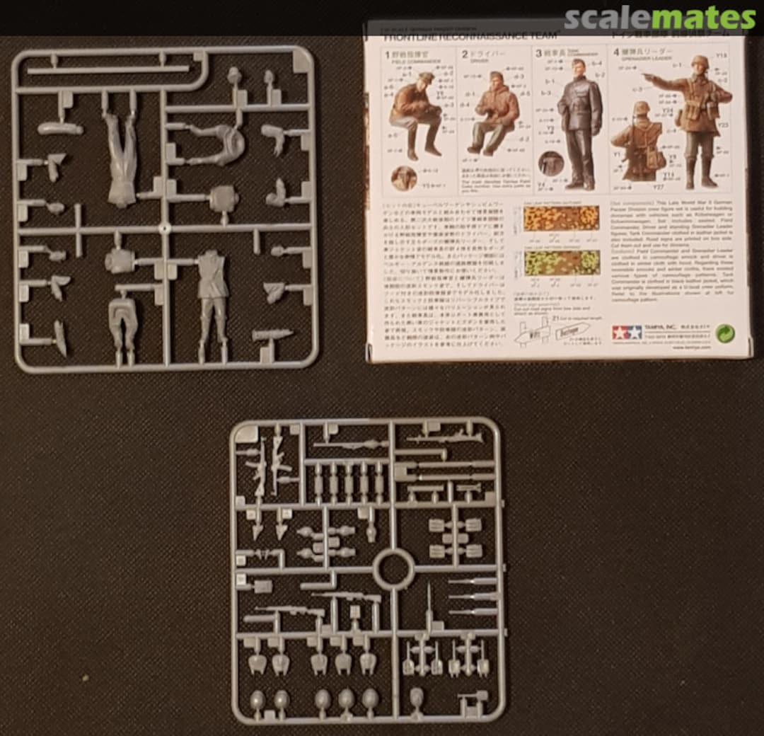 Contents Panzer Division 'Frontline Reconnaissance Team' 35253 Tamiya Contents Panzer Division 'Frontline Reconnaissance Team' 35253 Tamiya