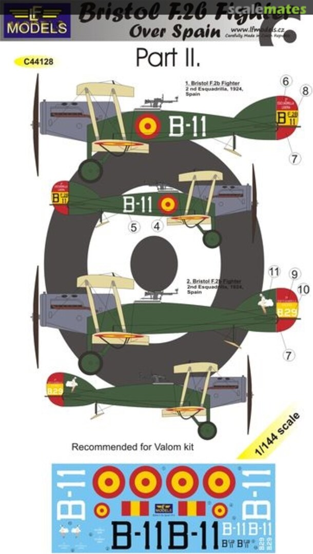 Boxart Bristol F.2b Fighter C44128 LF Models