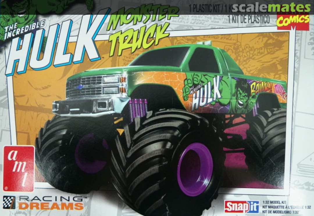 Boxart The Incredible Hulk Monster Truck AMT792 Round2 Models Boxart The Incredible Hulk Monster Truck AMT792 Round2 Models