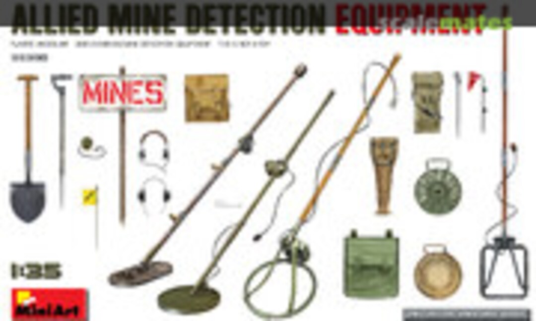 1:35 Mine Detection Equipment (MiniArt 35390) 35390