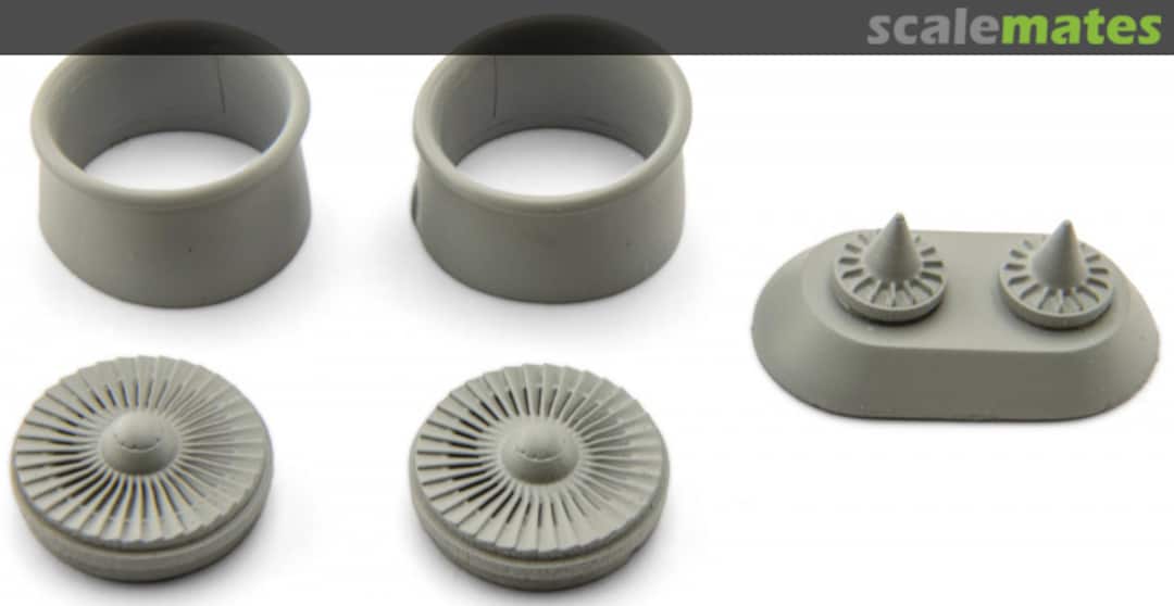 Boxart Boeing 757 PW2000 Engine intake and fan disk + Exhaust BZ4125 Bra.Z Models Boxart Boeing 757 PW2000 Engine intake and fan disk + Exhaust BZ4125 Bra.Z Models