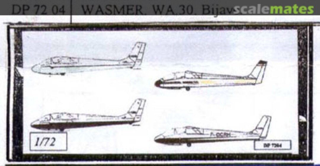 Boxart Wassmer WA 30 Bijave DP 7204 Dujin Boxart Wassmer WA 30 Bijave DP 7204 Dujin