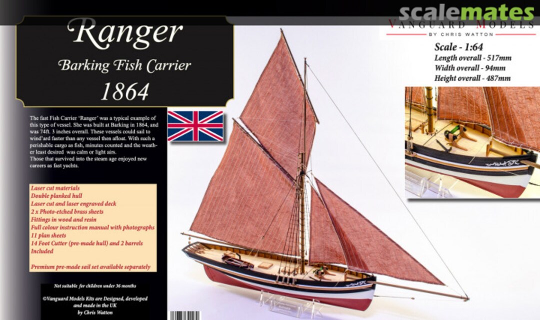 Boxart Ranger VM-11 Vanguard Models