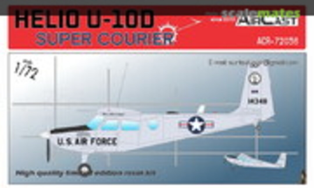 1:72 Helio U-10D Super Courier (Air Cast Resin ACR-72036) ACR-72036