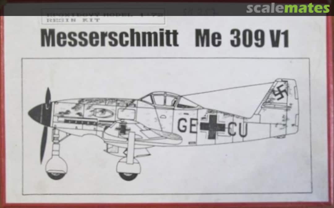 Boxart Messerschmitt Me 309 V1 Epoxidovy Models Boxart Messerschmitt Me 309 V1 Epoxidovy Models
