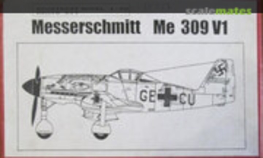 1:72 Messerschmitt Me 309 V1 (Epoxidovy Models )