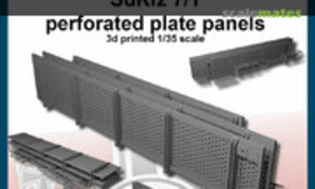 1:35 Sd.Kfz 7/1 perforated side panels (FC Model Trend 37205) 37205