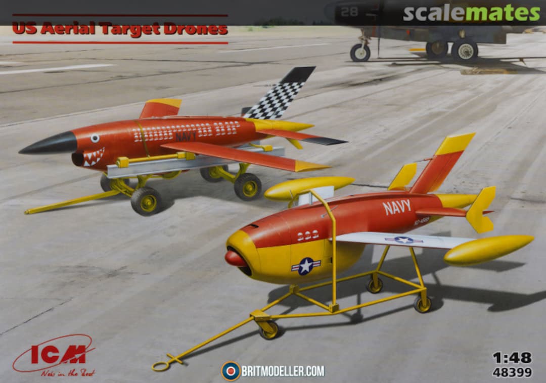 Boxart US Aerial Target Drones 48399 ICM Boxart US Aerial Target Drones 48399 ICM