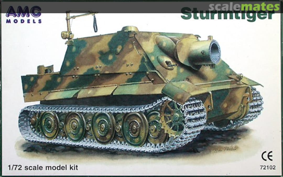 Boxart Sturmtiger 72102 AMC Models (CZ)