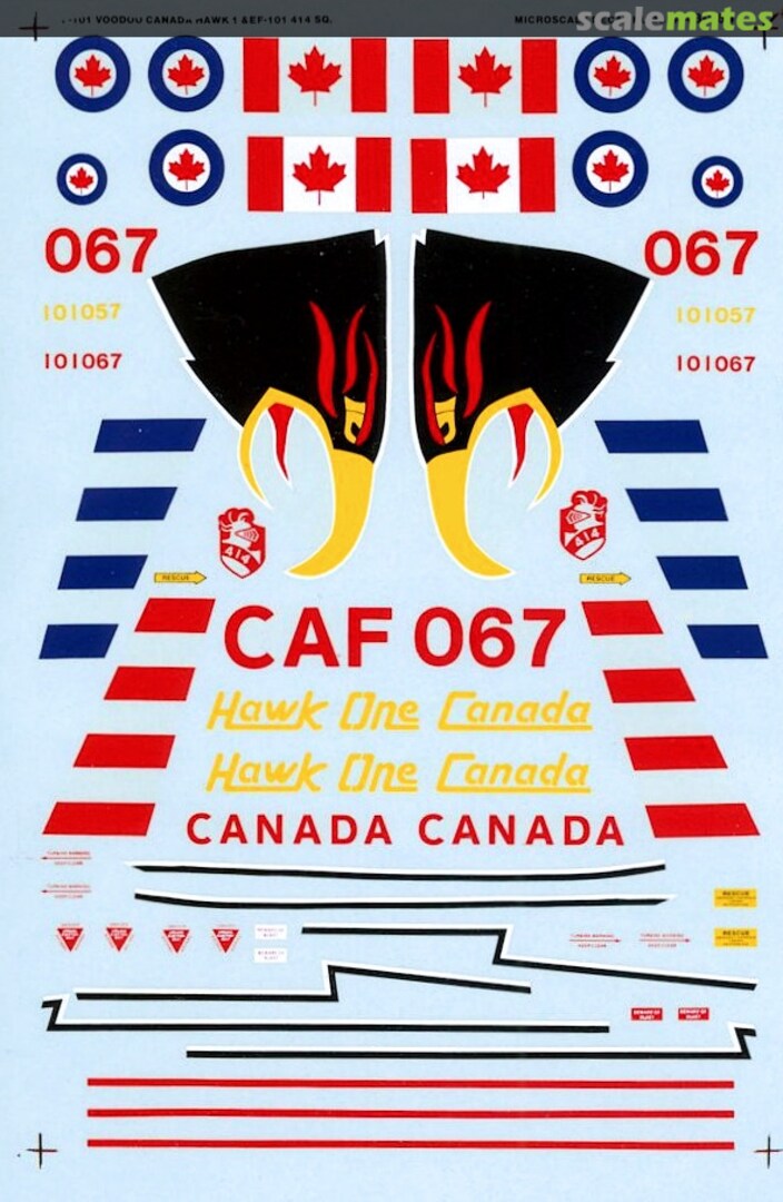 Boxart F-101 Voodoo 48-264 Microscale