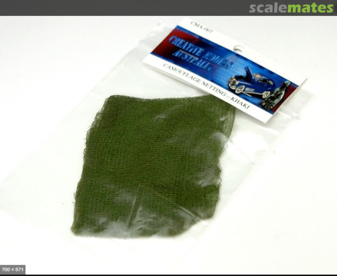 Boxart Camouflage Netting: Kahki CN007 Creative Models Australia Boxart Camouflage Netting: Kahki CN007 Creative Models Australia