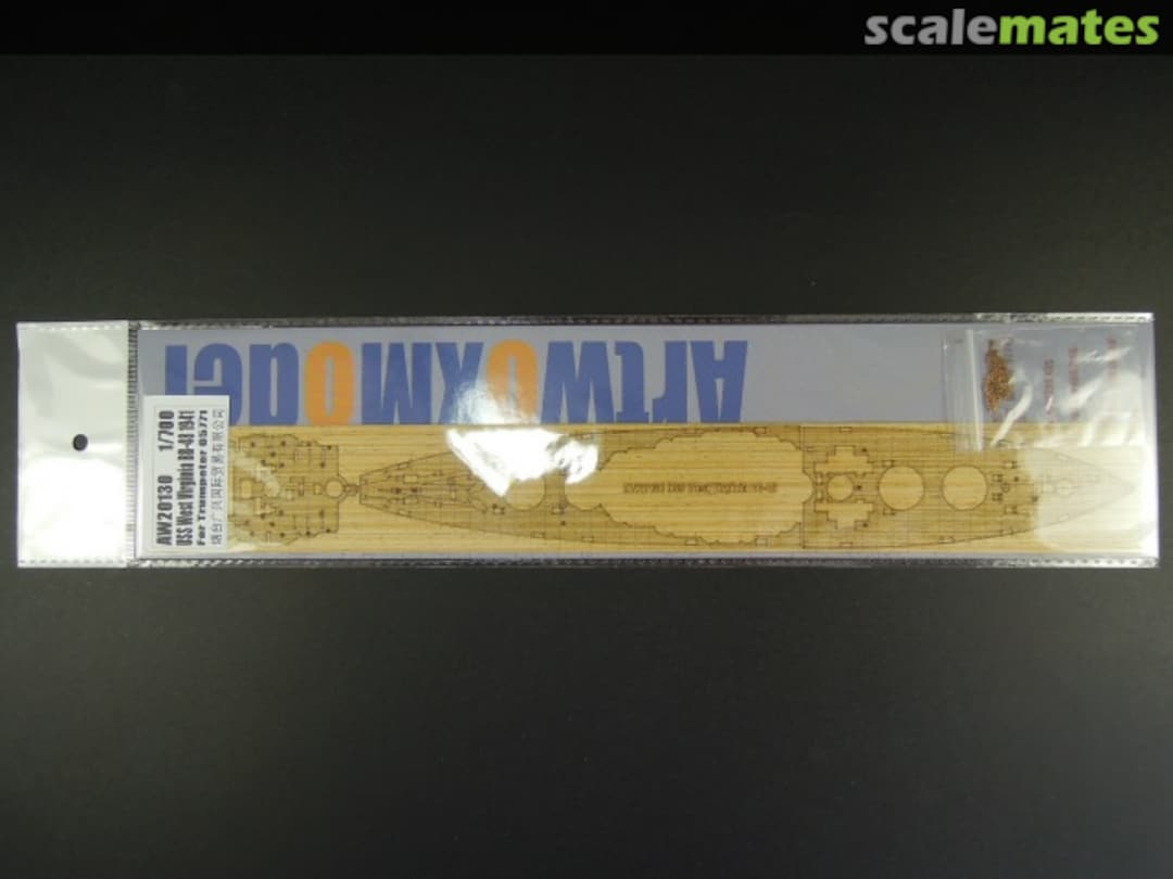 Boxart USS West Virginia BB-48 1941 AW20130 ArtwoxModel Boxart USS West Virginia BB-48 1941 AW20130 ArtwoxModel