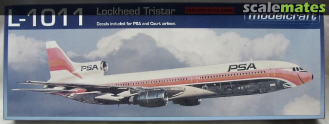 Boxart L-1011 Lockheed Tristar 144-002 Modelcraft Boxart L-1011 Lockheed Tristar 144-002 Modelcraft