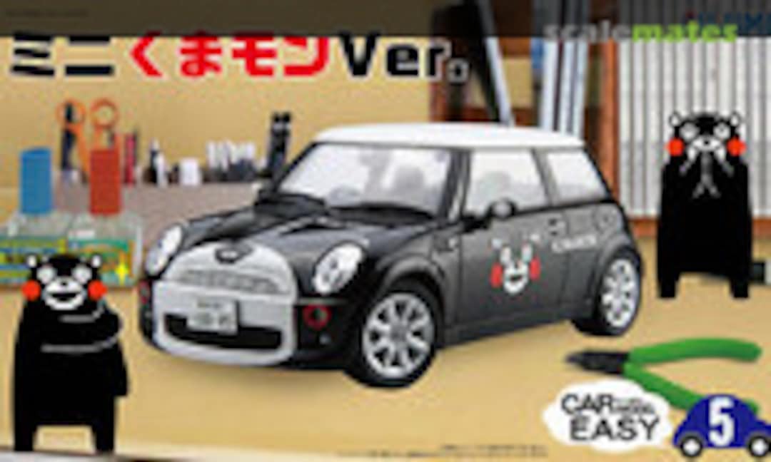 1:24 Mini Cooper S Kumamon Ver. (Car Model Easy) (Fujimi 07704)