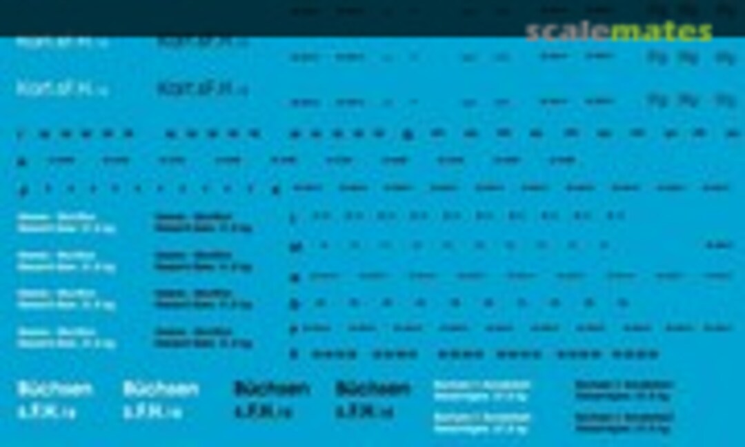 1:35 s.F.H. 18 Munitionsbeschriftungen (Peddinghaus-Decals EP 538) EP 538