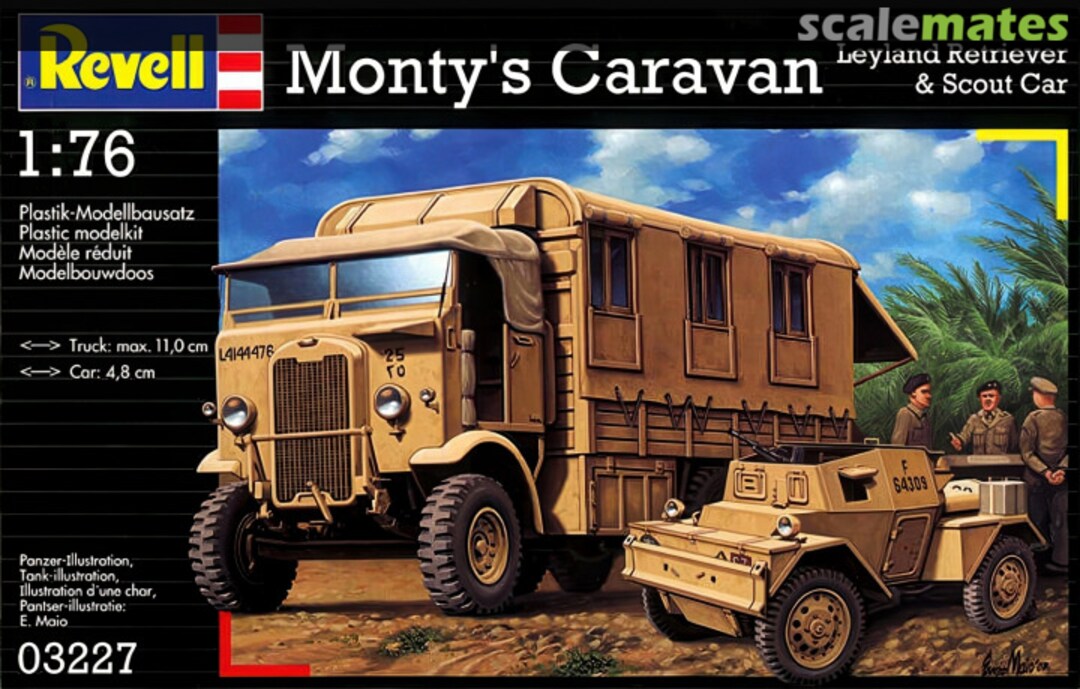 Boxart Monty's Caravan 03227 Revell Boxart Monty's Caravan 03227 Revell