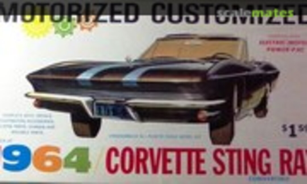 1:24 1964 Corvette Sting Ray (Palmer Plastics M641)