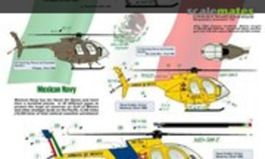 1:35 Mexican MD-530 Explorer (Aztec Models 35-010) 35-010