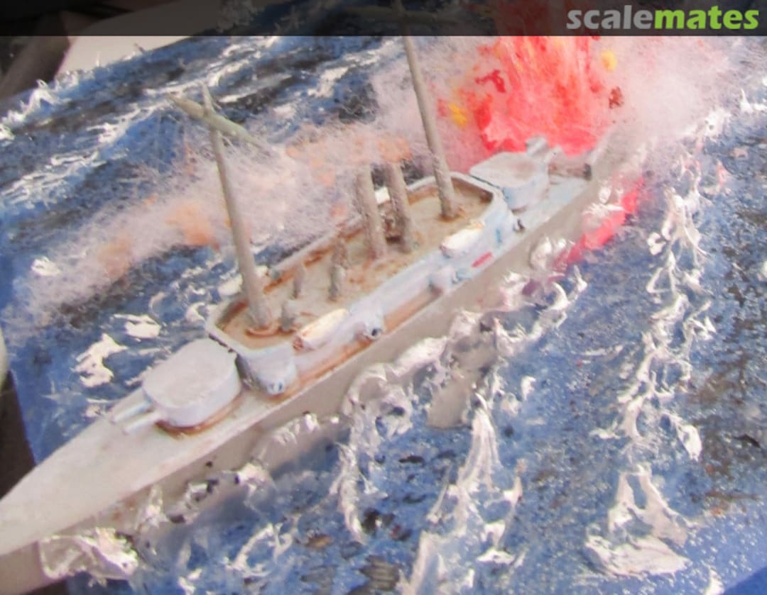 Boxart HMS Thunderchild 3d print Canopus class Battleship dbwow03 Dragonbadger Models