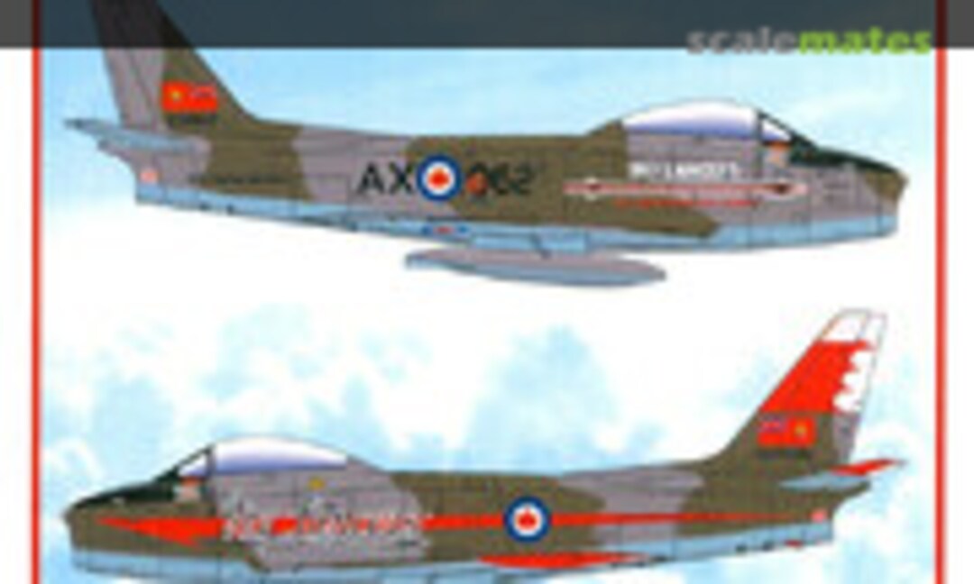 1:48 RCAF Sky Lancers Mk.5 Sabres (Leading Edge 48.65) 48.65