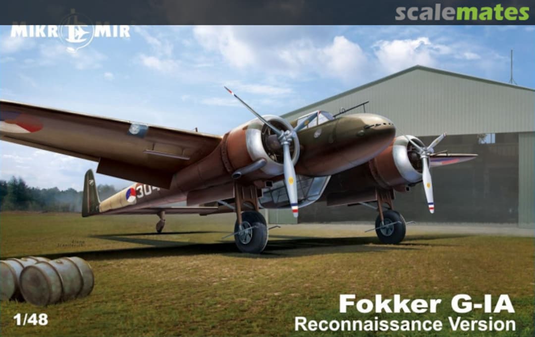Boxart Fokker G-IA 48-018 MikroMir