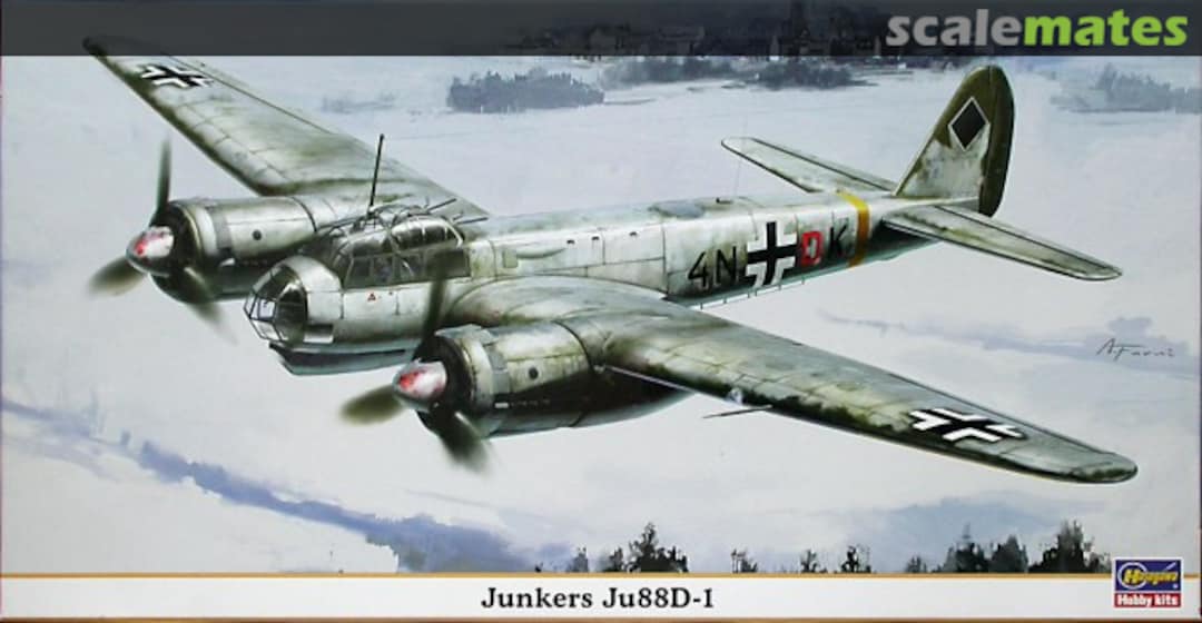 Boxart Junkers Ju88D-1 00920 Hasegawa Boxart Junkers Ju88D-1 00920 Hasegawa