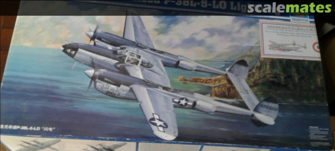 Boxart Lockheed P-38L-5-LO Lightning/Special Edition 02227-SP Trumpeter Boxart Lockheed P-38L-5-LO Lightning/Special Edition 02227-SP Trumpeter