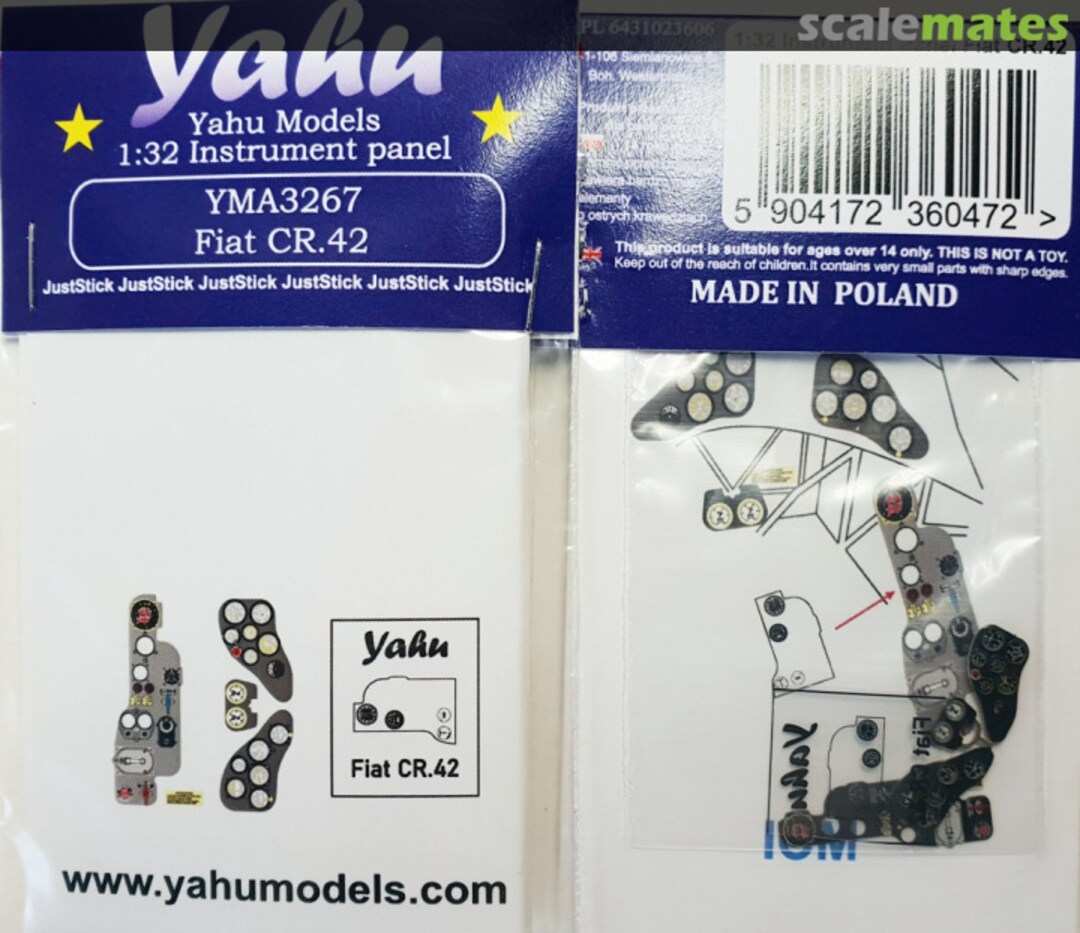 Boxart Fiat CR.42 YMA3267 Yahu Models