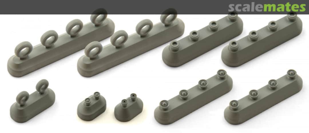 Boxart Boeing 757 Wheels weighted "Late Type" BZ4127 Bra.Z Models Boxart Boeing 757 Wheels weighted "Late Type" BZ4127 Bra.Z Models