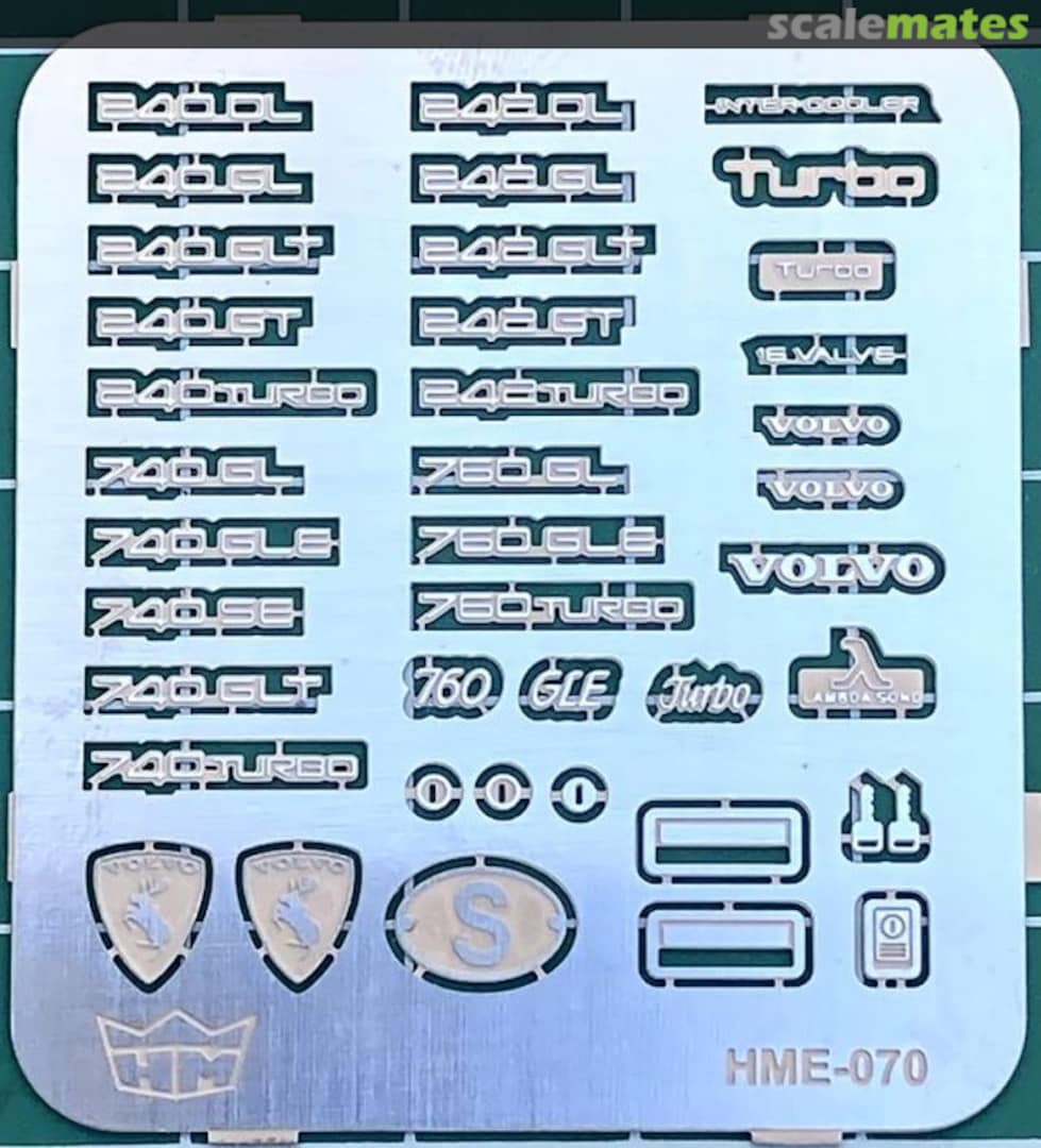 Boxart Volvo detail set HME-070 Highlight Model Studio