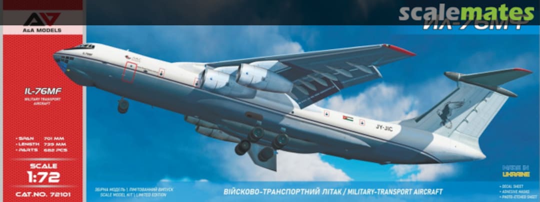 Boxart Il-76MF 72101 A&A Models Boxart Il-76MF 72101 A&A Models