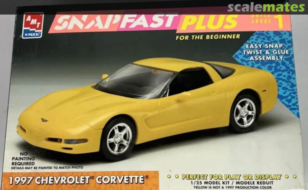 Boxart Snap Fast Plus 97 Corvette Coupe 8395 AMT/ERTL Boxart Snap Fast Plus 97 Corvette Coupe 8395 AMT/ERTL