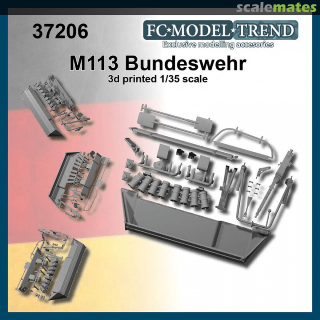 Boxart M113 Bundeswehr detail set 37206 FC Model Trend Boxart M113 Bundeswehr detail set 37206 FC Model Trend