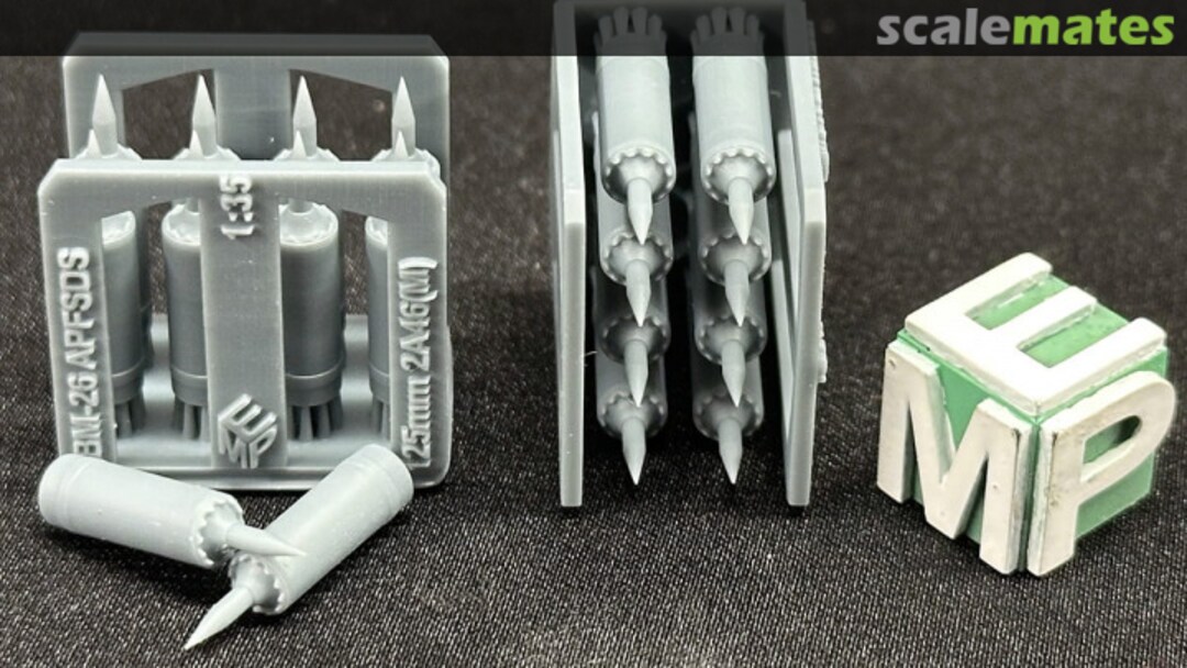 Boxart 125mm ammo for 2A46 gun used in T-64 / T-72 / T-80 / T-90 35041106 EMP3d Boxart 125mm ammo for 2A46 gun used in T-64 / T-72 / T-80 / T-90 35041106 EMP3d