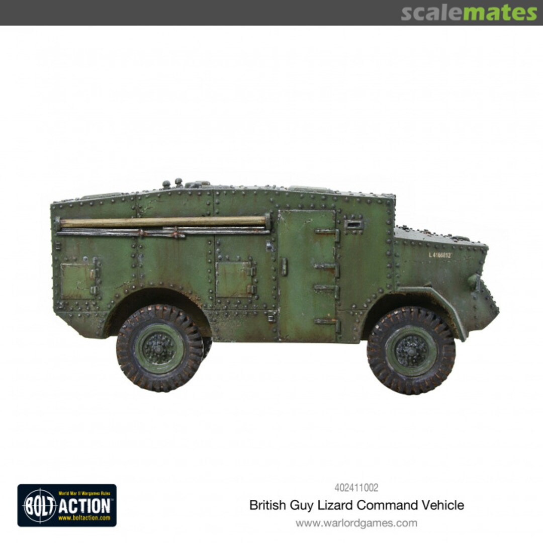 Boxart British Guy Lizard Armoured Command Vehicle 402411002 Warlord Games Boxart British Guy Lizard Armoured Command Vehicle 402411002 Warlord Games