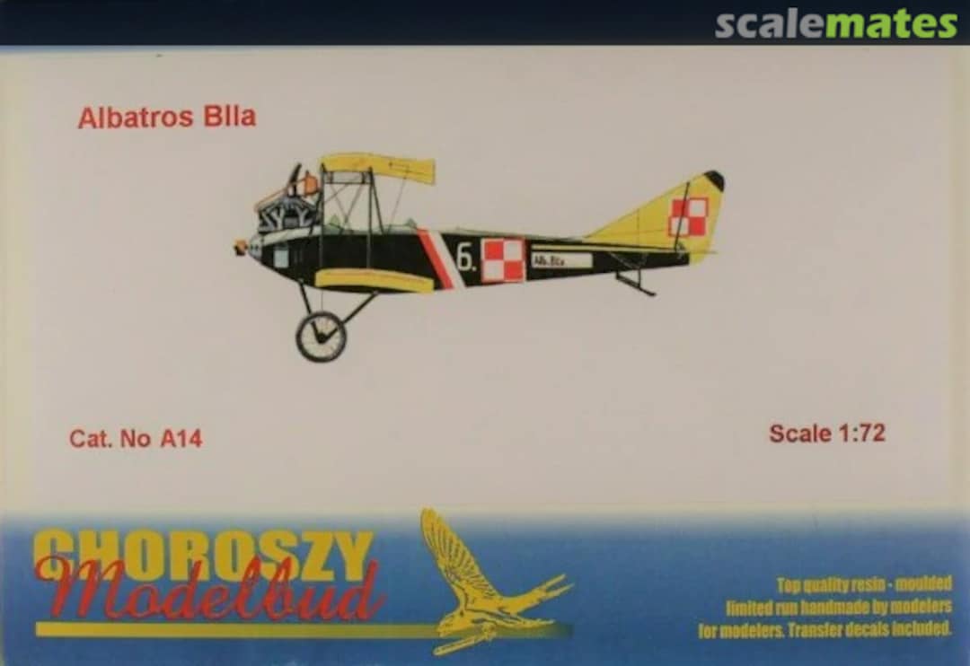 Boxart Albatros BIIa A14 Choroszy Modelbud Boxart Albatros BIIa A14 Choroszy Modelbud