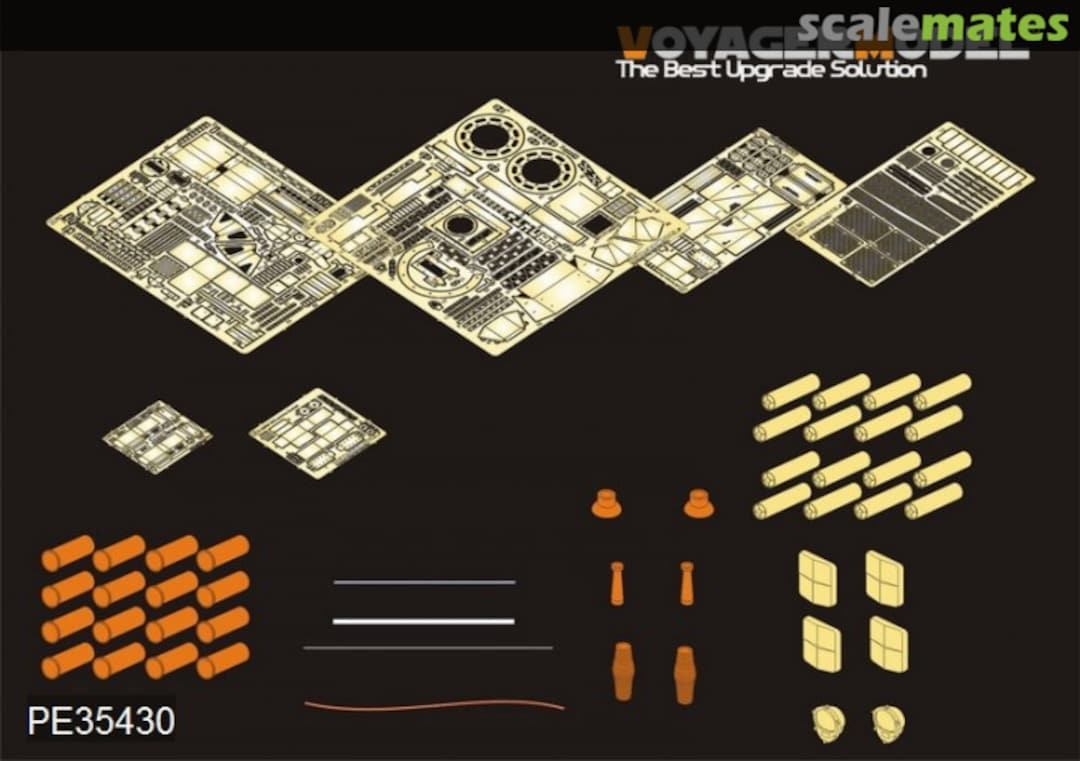 Boxart M1A1 Abrams Basic Set PE35430 Voyager Model Boxart M1A1 Abrams Basic Set PE35430 Voyager Model