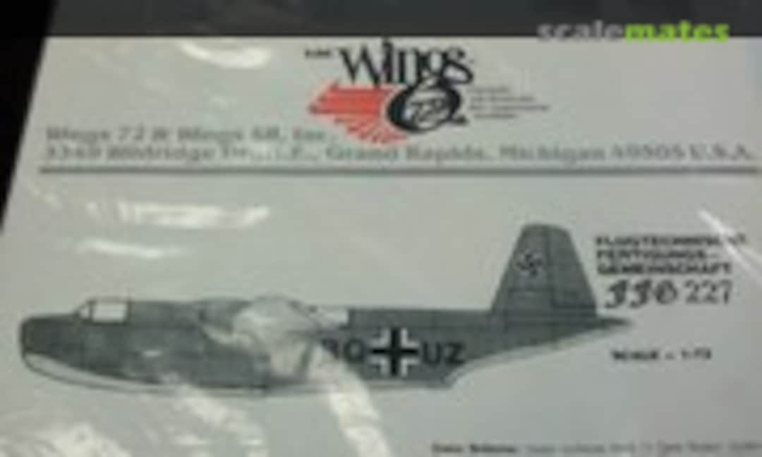 1:72 Flugtechnische Fertigungsgemeinschaft FFG 227 (Vac Wings VW7217) VW7217