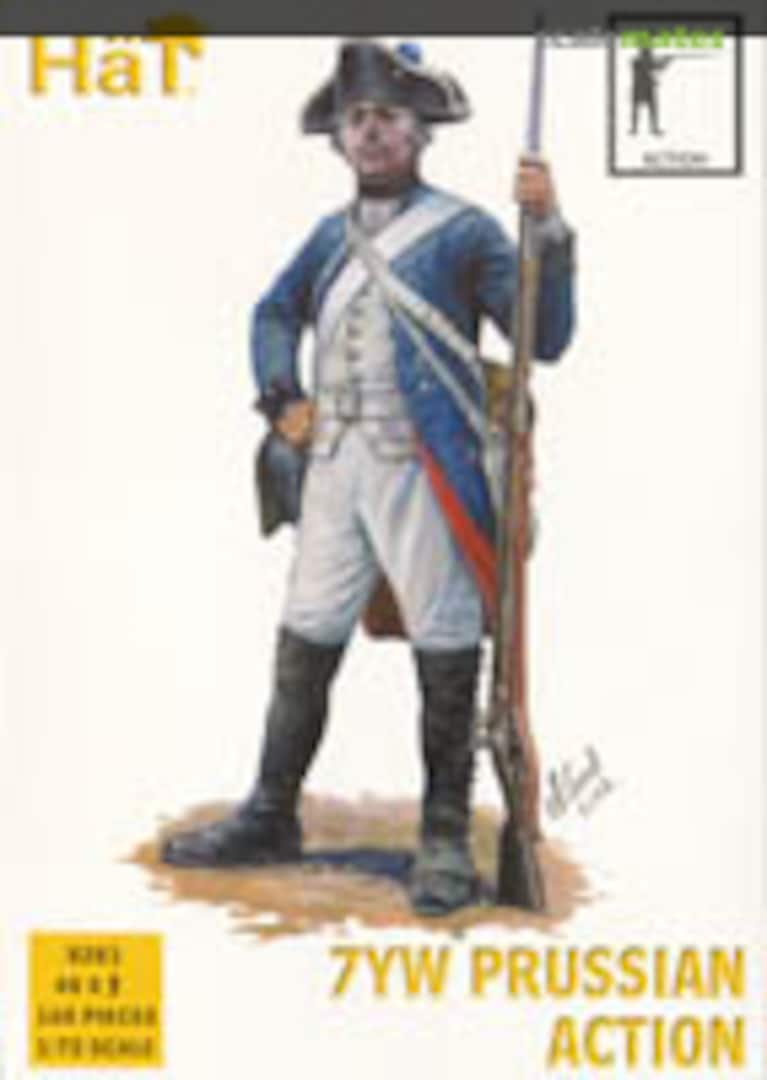 Boxart Prussian Infantry Action 8281 HäT Boxart Prussian Infantry Action 8281 HäT
