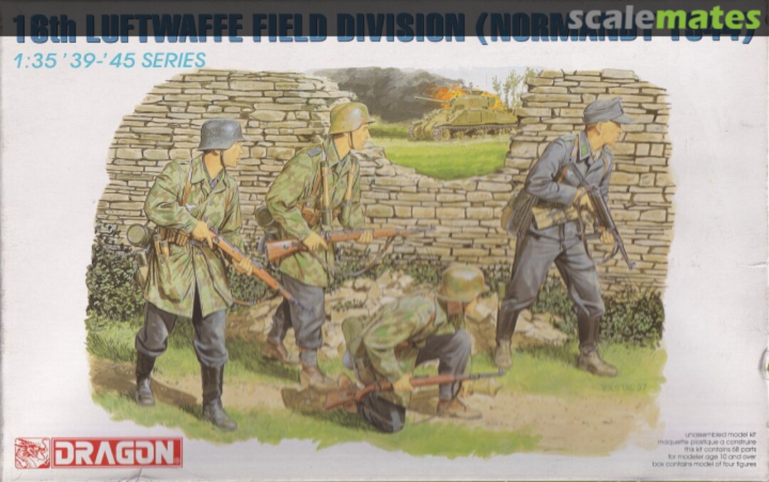 Boxart 16th Luftwaffe Field Division 6084 Dragon Boxart 16th Luftwaffe Field Division 6084 Dragon