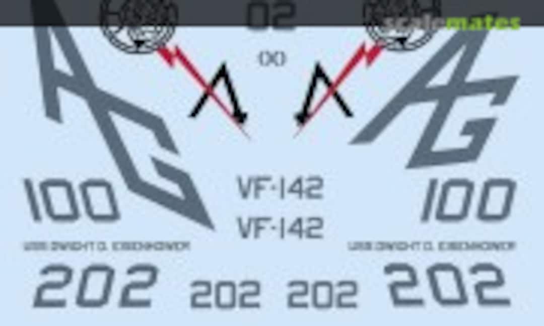 1:32 F-14A Tomcats (Low Vis) (SuperScale International 32-0055) 32-0055