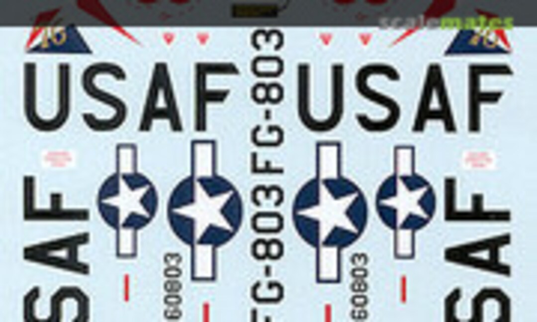 1:48 TF-104G & F-104A 69th TFTS / 54th TFW (SuperScale International 48-1134) 48-1134