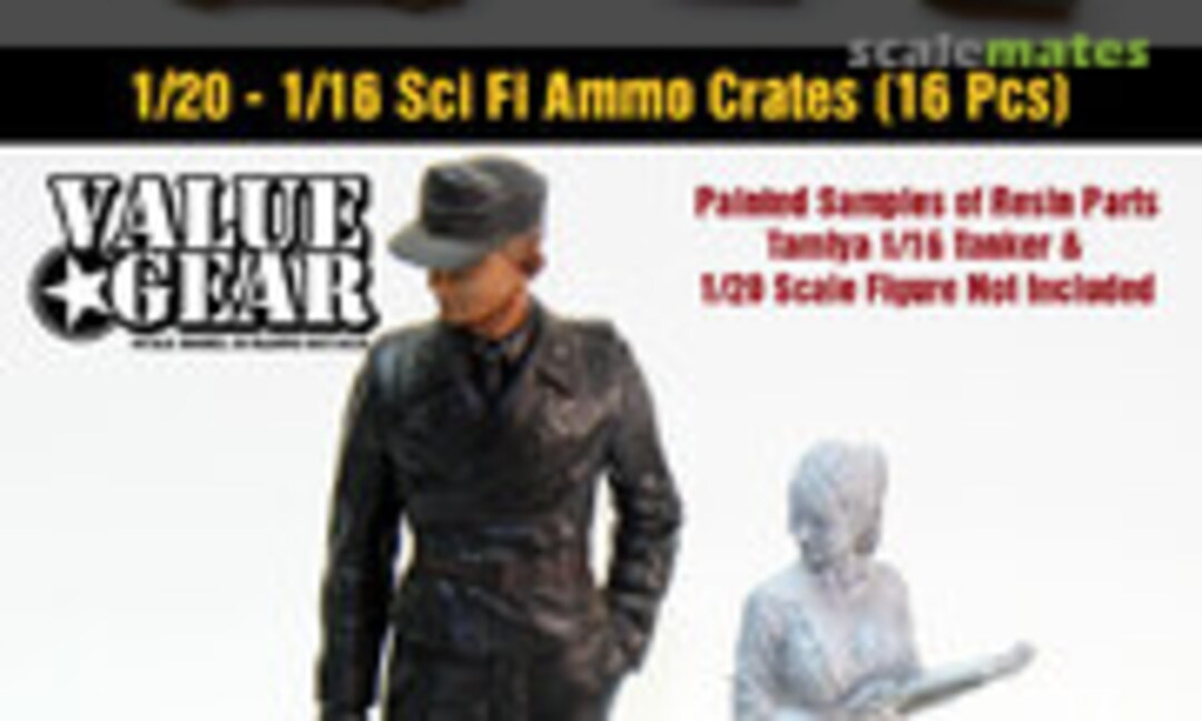 No Sci Fi Ammo Crates (16pcs) (Value Gear 12001A) 12001A