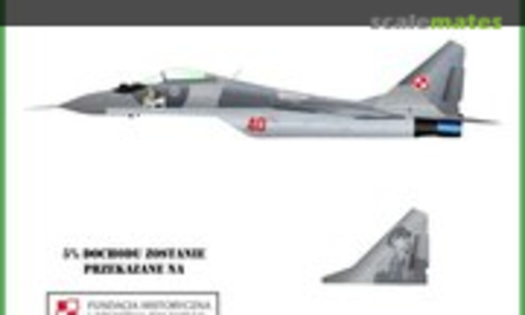 1:72 MiG-29 "40" Witold Urbanowicz (ModelMaker D72056) D72056