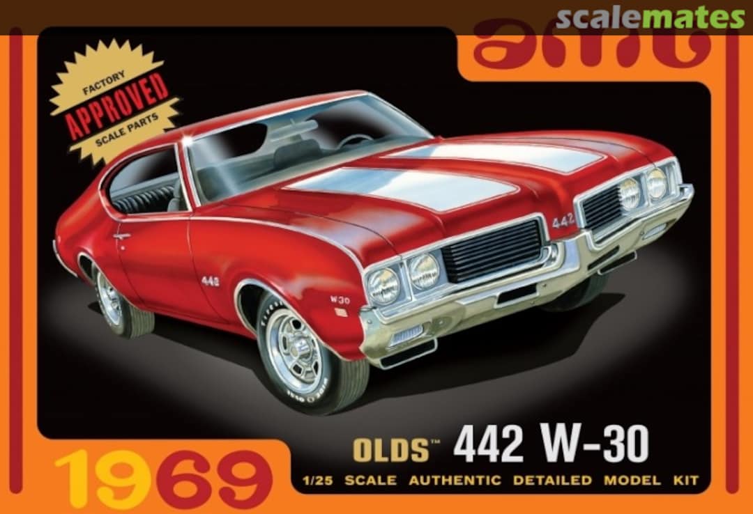 Boxart 1969 Olds 442 W-30 1105 AMT Boxart 1969 Olds 442 W-30 1105 AMT