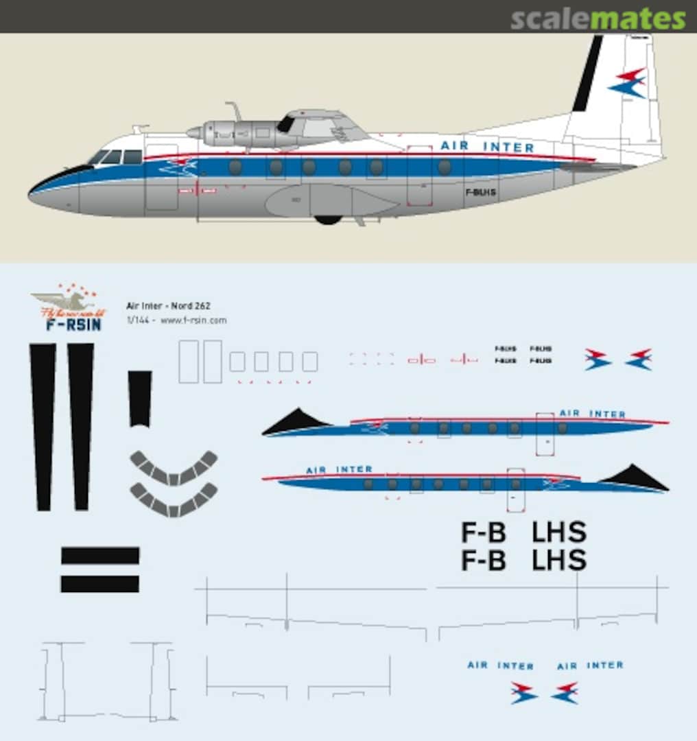 Boxart Nord 262 FR14009 F-RSIN Boxart Nord 262 FR14009 F-RSIN